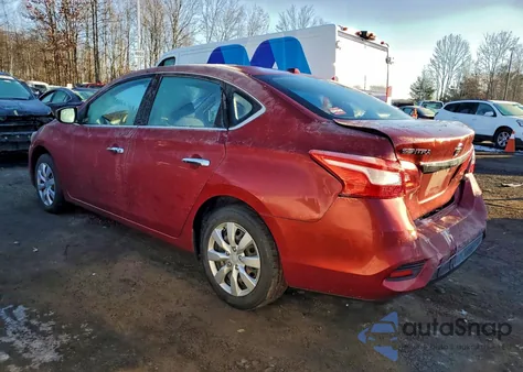2016 Nissan Sentra S z USA, uszkodzony, nr VIN 3N1AB7AP6GL669134